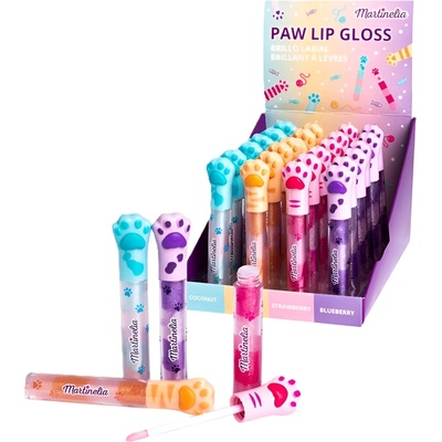 Aquarius Cosmetic Детски гланц за устни Martinelia - Cat Paw, асортимент