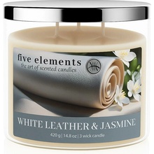 Five Elements White Leather & Jasmine 420 g