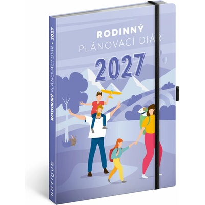 NOTIQUE rodinný pomocník všech rodičů 15 × 21 cm 2027