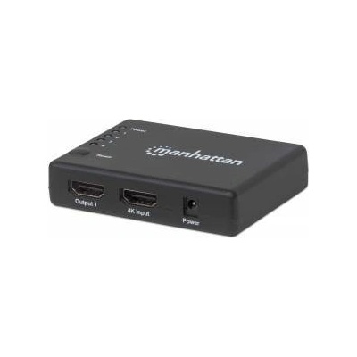Manhattan 207706 HDMI Splitter Splitter 1x4, 4K 30Hz, UHD, 3D