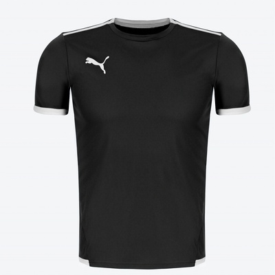 Puma Detské futbalové tričko Teamliga Jersey čierne 74925
