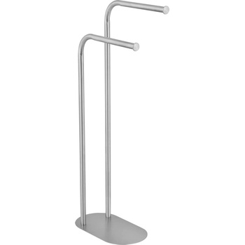 WENKO Стойка за кърпи от неръждаема стомана в матово сребрист цвят Levante - Wenko (26350100)