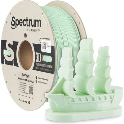 Spectrum 80707 3D филамент, Pastello PLA, 1, 75mm, 1000g, зелен коктейл (80707)