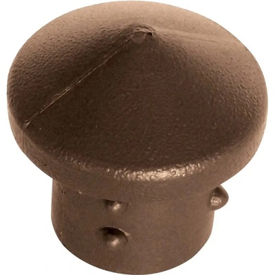 Čepička sloupku HDPE PVC 5/4", hnědá