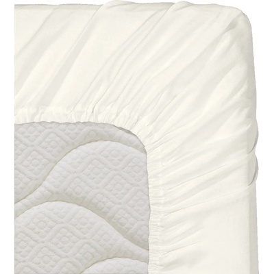 Дилиос Долен чаршаф с ластик 60/120/16 см светло екрю 100% памук