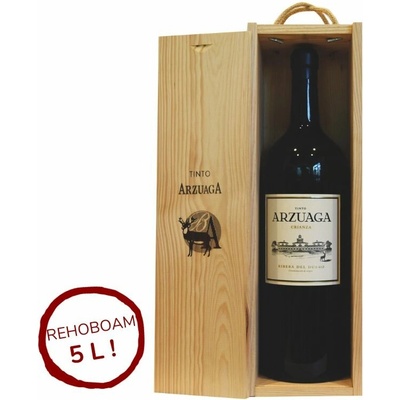 Arzuaga Crianza Rehoboam suché červené 2021 14,5% 5 l (dřevěná kazeta)