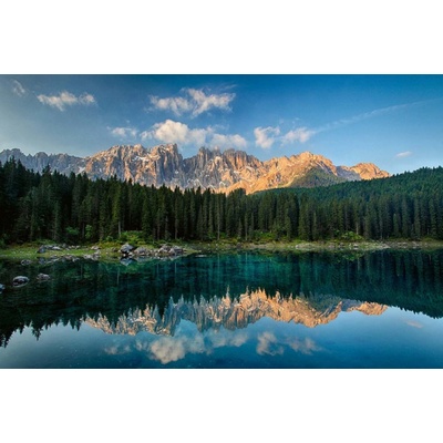 Dimex MS-5-3076 Vliesová fototapeta Lago di Carezza rozměry 375 x 250 cm