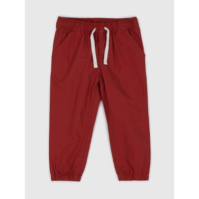GAP Baby kalhoty joggers Červená