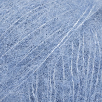DROPS Brushed Alpaca Silk Barva: Brushed Alpaca Silk nebeská modrá 28