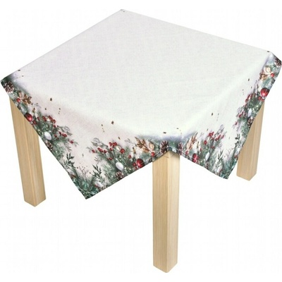 Forbyt Vianočný obrus Cesmína CYH6024GC 85x85cm