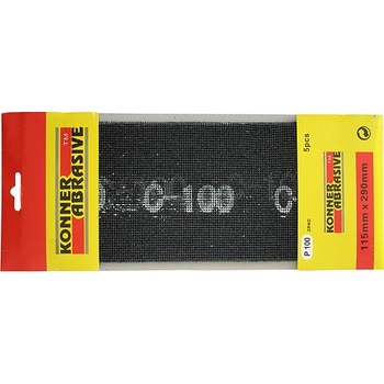 Mriežka KONNER S80 093x290 mm, G080, brúsna na sadrokartón, 5 ks