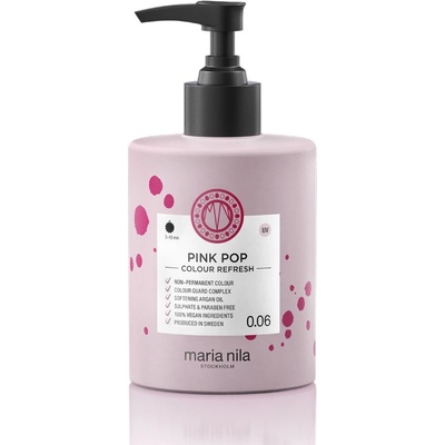 Maria Nila Colour Refresh 300 ml боядисваща маска 0.06 Pink Pop