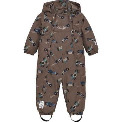 Minymo Детска грейка Minymo Kid's Snow Suit AOP Overall - Caribou - размер 80 (EU) (702-4574-0112)