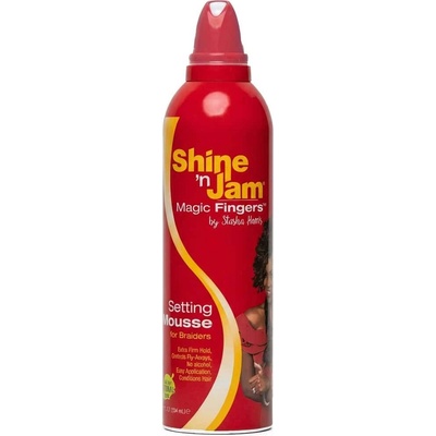ampro Fixační pěna pro braiding Shine 'n Jam Magic Fingers Mousse 355 ml