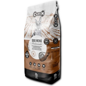 Canun dog menu s hovädzím mäsom 30% mäsa 20 kg