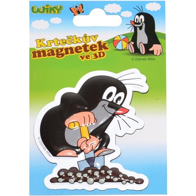 Wiky Magnet 3D Krtek 7 5 cm 3 druhy – Zboží Mobilmania