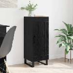 vidaXL Служебен шкаф Черния дъб 34, 5 x 34 x 90 см (881656)