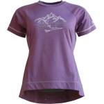 Zimtstern Дамска фланелка с къс ръкав за колоездене Zimtstern Women's PureFlowz Eco Shirt S/S Cycling jersey - Berry - размер XL (156-2914-0115)