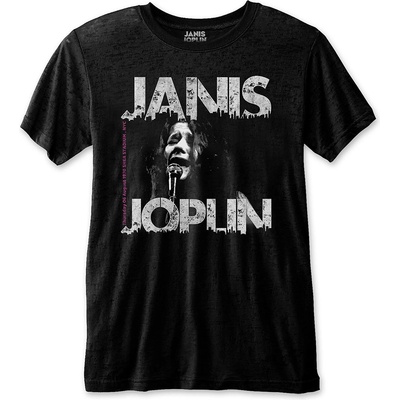 Janis Joplin tričko Shea '70 čierne
