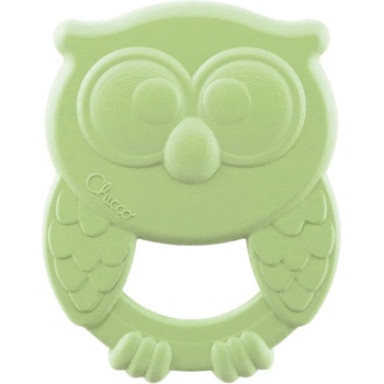 Chicco Eco+ Owly Teether гризалка Green 3 m+