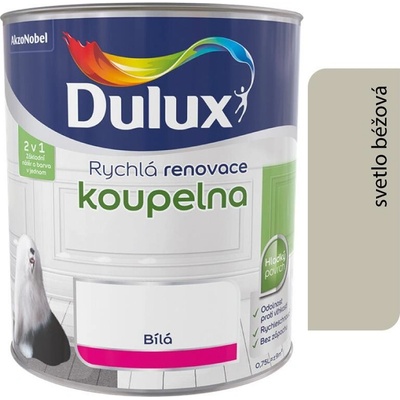 Dulux kúpeľňa 0,75 l Svetlo béžová