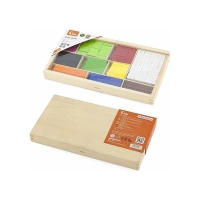 Vigan VIGA Wooden Sticks Educational Mathematical Cuisenaire Building Blocks