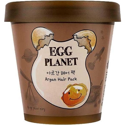 Doori Cosmetics Арган маска за интензивно възстановяване блясък и хидратация Doori Egg Planet Argan Hair Pack (DI098182)