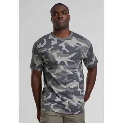 Urban Classics Мъжка тениска в тъмен камуфлаж Urban Classics OversizedUB-TB6675-00707 - Камуфлаж, размер L