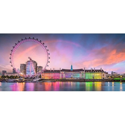 RAVENSBURGER Panoramatické Barevný Londýn 2000 dílků