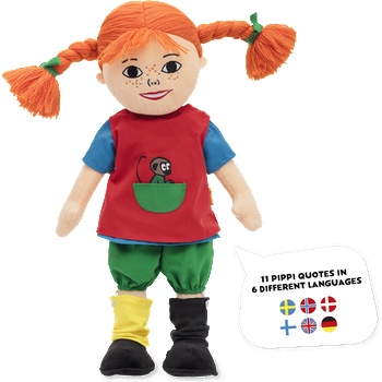 Говореща мека кукла Пипи, 40 см (44380200)