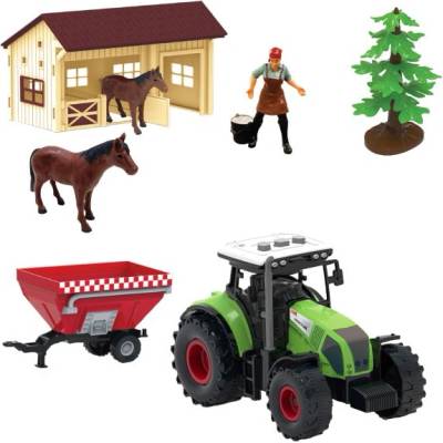 Farm service - Игрови комплект ферма 10 бр. със светлини и звуци