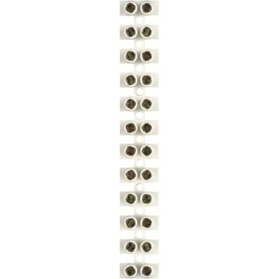 Emos Skrutková svorkovnica 12×4–6mm2, 450V, biela A4102