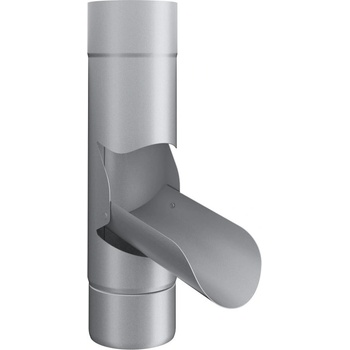 Rova Rainline Výklopná odbočka do sudu FUTK 100 RAL 8017 hnedá