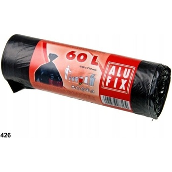Alufix Pytle na odpadky Alufix černé 10 µm 60 l 20 ks 1 ks