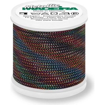Vyšívací nit Madeira Metallic Soft 40 (200m) barva 481 peacock