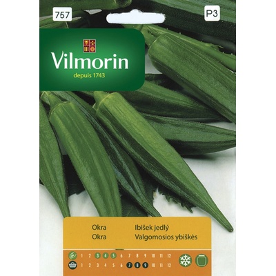 Ibišek jedlý - okra Vilmorin Premium 2 g