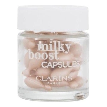 Clarins Milky Boost Capsules Rozjasňující make-up kapsle 02 30 x 0,2 ml