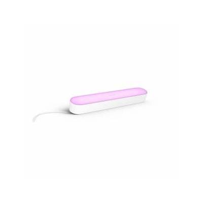 White & Color Ambiance Play Lightbar basic set (500 lm), dimmable LED lightbar for the Hue lighting system with 16 million colors, smart light control via voice or app, white, pack of 1 - 7820131P7