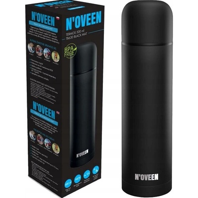 N'oveen Termoska 500 ml černá