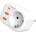 Earldom 1 Plug + 3 USB (ES-SC18)