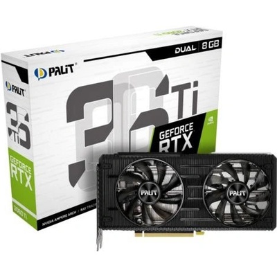 Palit GeForce RTX 3060Ti Dual 8GB GDDR6 NE6306T019P2-190AD