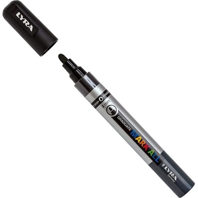 LYRA Graduate Mark Permanent Химикал маркер 2 mm Black 1 бр (6820099)