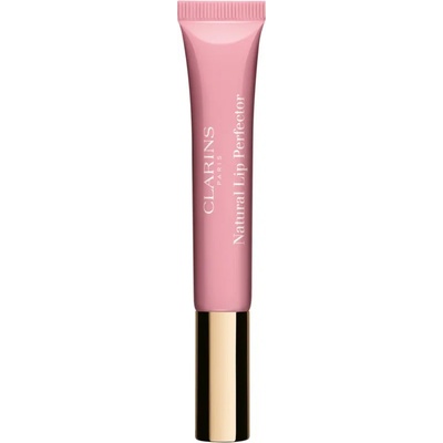 Clarins Lip Perfector Shimmer блясък за устни с хидратиращ ефект цвят 07 Toffee Pink Shimmer 12ml