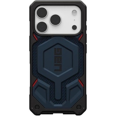 Urban Armor Gear Magsafe Противоударен Калъф за iPhone 17 Pro, UAG Monarch Pro Kevlar Case Mallard, Син (840283922022)