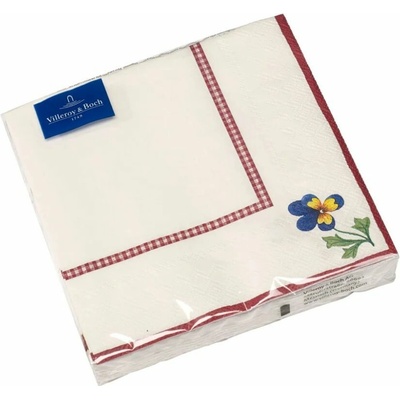 Villeroy & Boch Papierové servítky modrá a zelená 32,5x32,5 cm