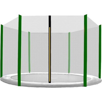 Aga ochranná sieť 250cm na 6 tyčí čierna sieť/tmavo zelená