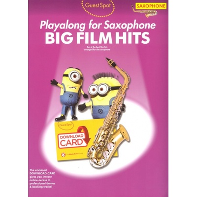 Guest Spot BIG FILM HITS + Audio Online / altový saxofon
