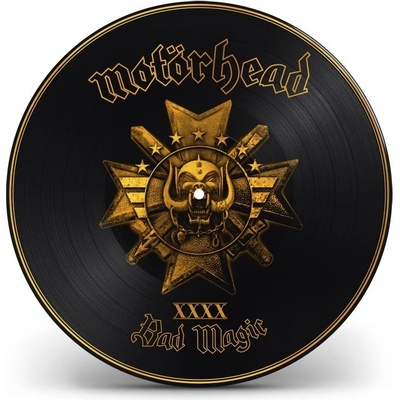 MOTORHEAD - BAD MAGIC GOLD COLOURED VINYL - LIMITED EDITION LP