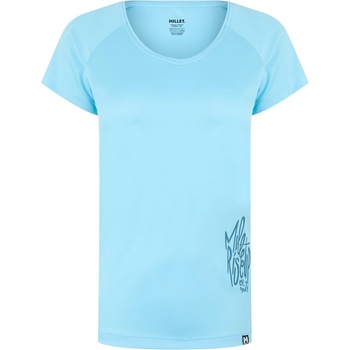 Millet Тениска Millet Women's Trekker Short-Sleeve Performance T-Shirt - Blue