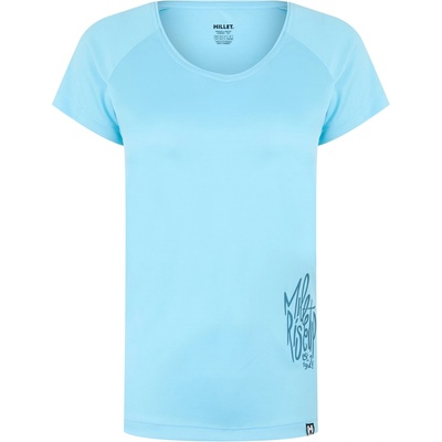 Millet Тениска Millet Women's Trekker Short-Sleeve Performance T-Shirt - Blue